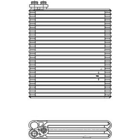 TYC 97119 Evaporator Compatible with 2007-2008 Dodge Ram 1500 Pickup