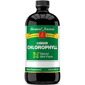 Bernard Jensen's Chlorophyll Liquid Mint Flavor -16 Fl Oz