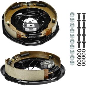 AEagle 2Pcs 12" x 2" Electric Trailer Brake for 5,200lbs 6,000lbs 7,000lbs Left and Right