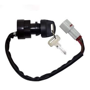 Auto-Moto Ignition Key Switch Fits for Yamaha Timberwolf 250 YFB250F 1994 1995 1996 1997 98 99 ATV - YFM 80 Grizzly 2005-2008