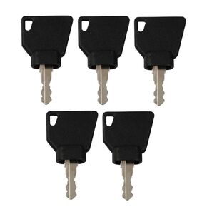 10 Pack Ignition Keys for JCB Volvo Mini Excavator, Loader - 701, 45501, 14607, 3CX (10)
