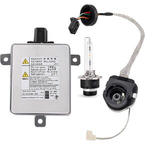 W3T19371 Xenon HID Headlight Ballast with Igniter & D2S Bulb Replacement for Acura TL TSX ILX ZDX RDX Honda Odyssey Mazda 3 5 CX-9 Mitsubishi Outlander Lancer - Replaces W3T15671 W3T16271