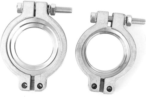 مجموعة المشبك Vband، مجموعة المشبك Vband من Wastegates، مجموعة مجموعة المشبك Vband من Wastegates للتيال مع صواميل البراغي وختم 1.5 بوصة على شكل حرف V 38 مم مشبك أنبوب التفريغ in Kuwait