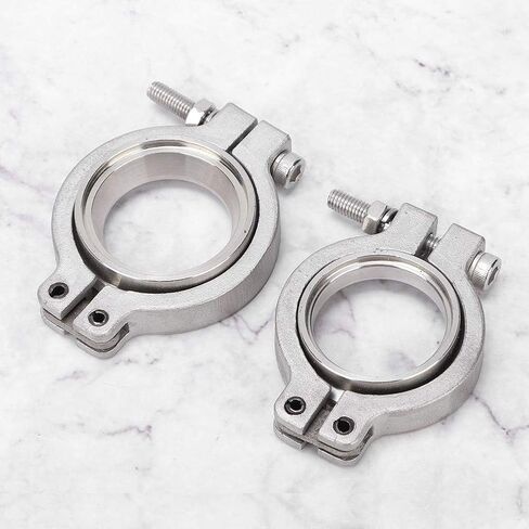 مجموعة المشبك Vband، مجموعة المشبك Vband من Wastegates، مجموعة مجموعة المشبك Vband من Wastegates للتيال مع صواميل البراغي وختم 1.5 بوصة على شكل حرف V 38 مم مشبك أنبوب التفريغ in Kuwait