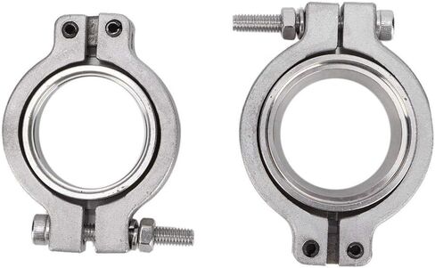 مجموعة المشبك Vband، مجموعة المشبك Vband من Wastegates، مجموعة مجموعة المشبك Vband من Wastegates للتيال مع صواميل البراغي وختم 1.5 بوصة على شكل حرف V 38 مم مشبك أنبوب التفريغ in Kuwait