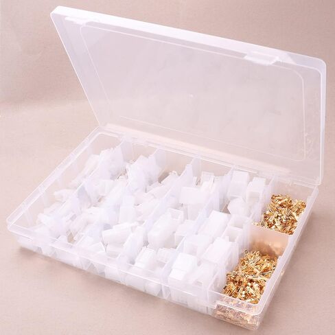 580PCS 2.8mm Automotive Connector Kit 2 3 4 6 9Pin Automotive Electrical Wire Connectors Kit for Motorcycle Motorbike Car Truck Scooter Boats Electric Instruments in Saudi Arabia