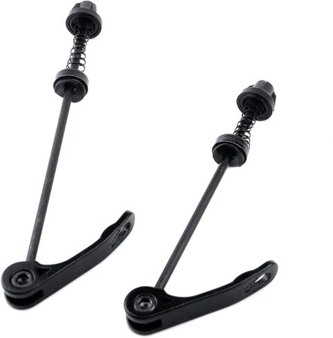 زوجان من محاور الدراجة السوداء سريعة الفك، أسياخ دراجة الطريق، محاور سريعة الفك in Kuwait