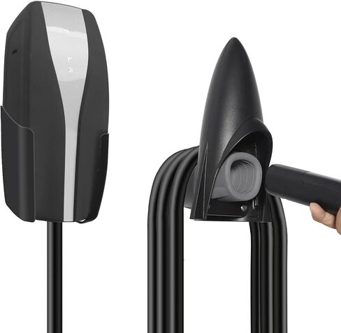 حامل كابل شحن مع دعامة هيكل لطراز تيسلا 3 موديل Y موديل X موديل S، حامل شاحن SpaceX منظم كابل الشاحن ملحقات تيسلا موصل جدار السيارة in Kuwait