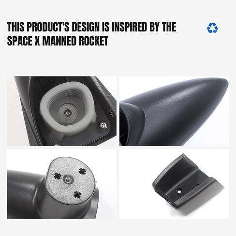 حامل كابل شحن مع دعامة هيكل لطراز تيسلا 3 موديل Y موديل X موديل S، حامل شاحن SpaceX منظم كابل الشاحن ملحقات تيسلا موصل جدار السيارة in Kuwait