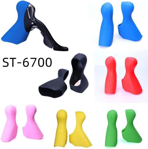 غطاء دعامة لغطاء رافعة ناقل الحركة لدراجة الطريق Shimano ULTEGRA ST-6700 ST-6703 (زوج واحد) أسود in Kuwait