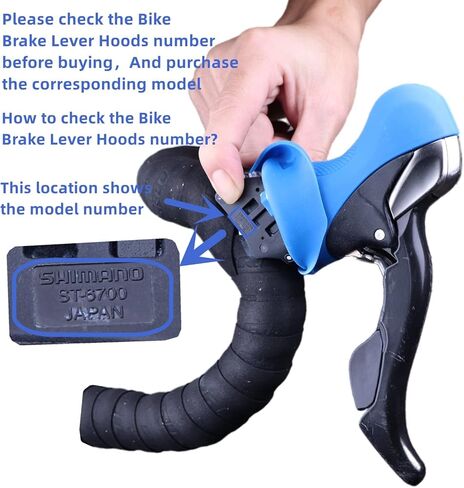 غطاء دعامة لغطاء رافعة ناقل الحركة لدراجة الطريق Shimano ULTEGRA ST-6700 ST-6703 (زوج واحد) أسود in Kuwait