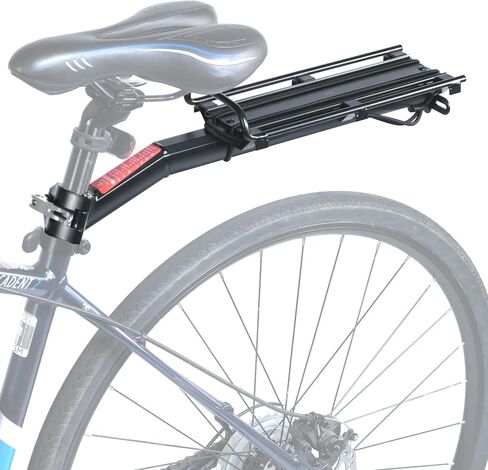 Lumintrail Bike Cargo Rack, Seatpost Mounted Bicycle Luggage Carrier with 20 LBs Weight Capacity for Trunk Bags and Quick Release Handle in Saudi Arabia
