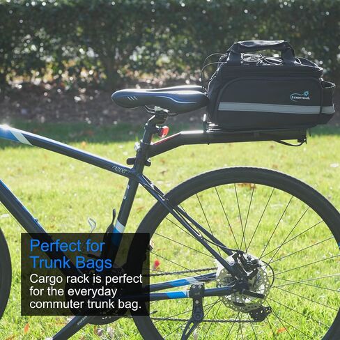 Lumintrail Bike Cargo Rack, Seatpost Mounted Bicycle Luggage Carrier with 20 LBs Weight Capacity for Trunk Bags and Quick Release Handle in Saudi Arabia