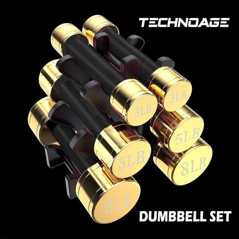 Round Dumbbell Sets 32LB Weight Set with Storage Rack Multiple Steel Handle Option Free Hand Weight in Saudi Arabia