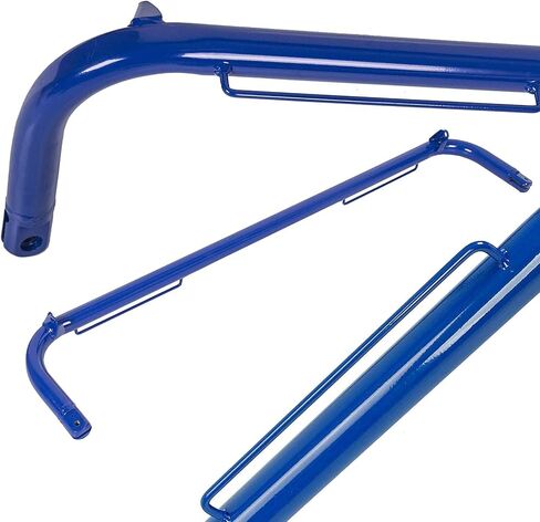 49" Universal Iron Racing Safety Seat Belt Chassis Roll Harness Bar Rod Fit for Ford Honda Mitsubishi and more, Works with All 4-Point, 5-Point and 6-Point Seat Belts (Red) in Kuwait