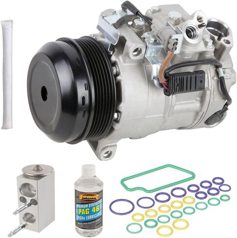 لمرسيدس C250 SLK250 2012-2015 ضاغط التيار المتردد ومجموعة إصلاح مكيف الهواء - BuyAutoParts 61-93667RK جديد in Saudi Arabia