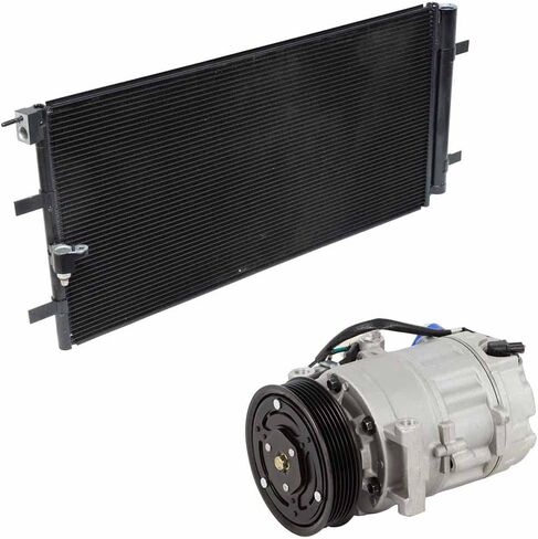 For Audi A6 Quattro 2017 AC Compressor w/A/C Condenser Drier - BuyAutoParts 61-94336R3 New in Saudi Arabia