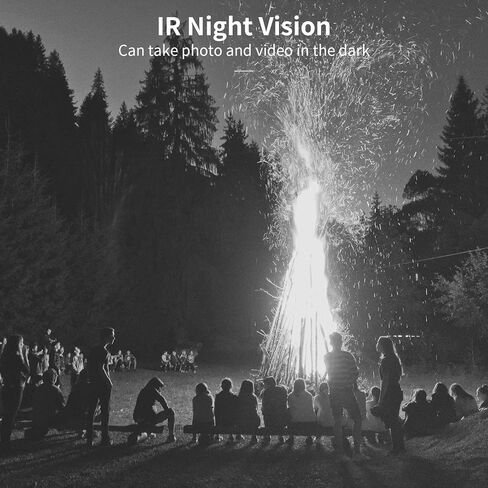 كاميرا فيديو كاميرا فيديو بدقة 4K، كاميرا تسجيل فيديو للرؤية الليلية بالأشعة تحت الحمراء بدقة 56 ميجابكسل لـ YouTube (MIC) in Kuwait