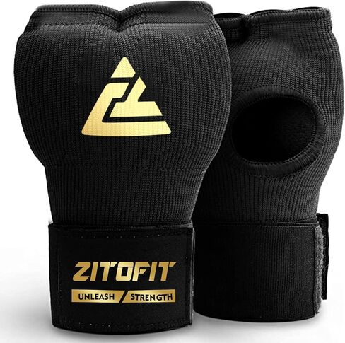 Boxing Wraps MMA Gloves Inner, Hand Wraps Thick Knuckle Padded Inner Gloves Quick 63cm Long Wrist Straps, Muay Thai MMA Kickboxing Martial Arts Punching Speed Bag Training Bandages in Saudi Arabia