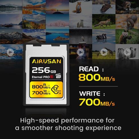 256GB CFexpress Type A Card, Up to 800MB/s Read Speed & 700MB/s Write Speed, CFexpress Type A Memory Card for RAW 4K/8K Video Recording in Saudi Arabia