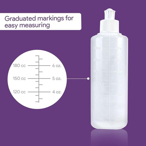 زجاجة بيري للعناية بعد الولادة - 8 أونصة، 3 عبوات - زجاجة ضغط محمولة وطبية مع أغطية لمنظف غسول العجان in Kuwait