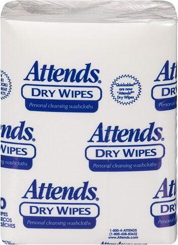 ATTENDS Washcloth Quickables 10 X 13" Disposable (#2503, Sold Per Pack) in Saudi Arabia