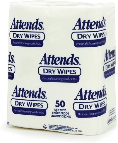 ATTENDS Washcloth Quickables 10 X 13" Disposable (#2503, Sold Per Pack) in Saudi Arabia