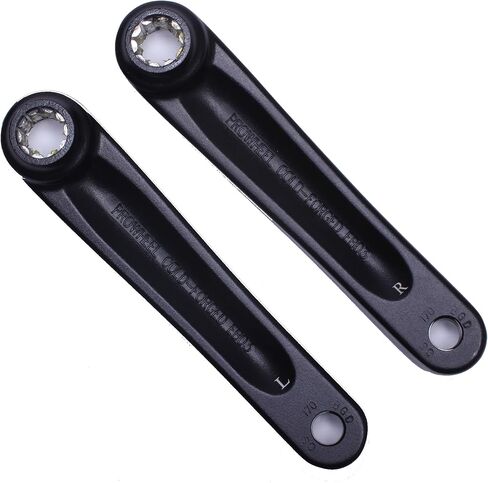 PROWHEEL Ebike ذراع كرنك، 160 مم / 165 مم / 170 مم / 175 مم ذراع كرنك الدراجة لمحرك ISIS المتوسط، بوش GEN4، ياماها PW-X3 PW-X2، BANGFANG M620، Brose MAG in Kuwait