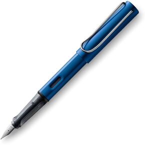Lamy Ocean Blue Fountain Pen مع NIB متوسطة الحبر والحبر الأزرق (L28M)