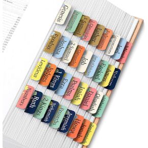 Mr. Pen- Bible Tabs, 75 Tabs, Tulip Touch, Laminated Bible Tabs for Women and Men, Bible Tabs for Study Bible, Bible Index Tabs, Bible Book Tabs, Bible Labels Tabs, Mr Pen Bible Tabs