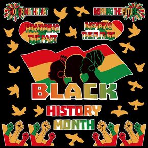 Ericair Black History Month Bulletin Board Decorations, Black History Month Decorations African American National Holiday Bulletin Board Decorations for Classroom Home Celebration Party Supplies (27 Pcs)