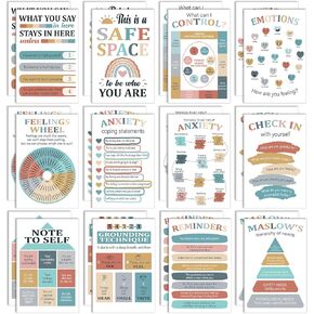 Fumete 24 Pcs Mini Mental Health Notepads Bulk Positive Affirmation Notebooks Inspirational Quote Memo Pads Motivational Encouragement Notepads for Women Men Mental Health Awareness Gifts