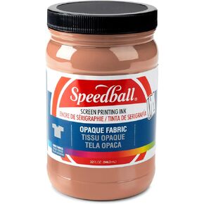Speedball Opaque Fabric Screen Printing Ink, 32-Ounce, Rose Gold