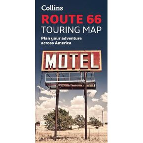 Collins Route 66 Touring Map: Plan your adventure across America
