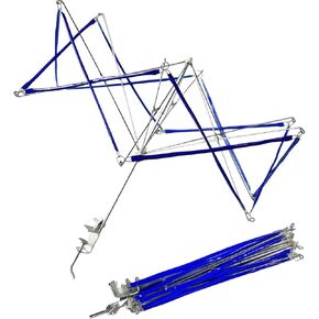 TQDXZA Portable Yarn Swift - Metal Frame, Ideal for Yarn and String Winding, Enhances Knitting Efficiency