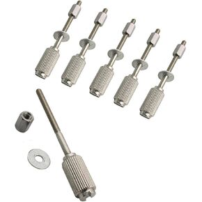 YICBOR 5pcs Embroidery Hoop Metal Long Adjusting Screws #XE4590001 Compatible with Many Brother Janome BabyLock Hoops (5)