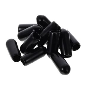 Mikinona 100Pcs Headband End Caps for Hair Hoops Diy Accessories Replacement Fastener Covers End Caps for Hair Bands and Headwear Supplies