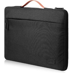 Laptop Sleeve 14 inch Waterproof Laptop Case 360 Protective Shockproof 14 inch Computer Bag with Pocket for 14" MacBook, HP, Dell, Lenovo, Acer, other 14" Laptop, Black