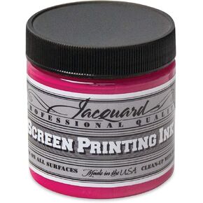 Jacquard Products Jspi-1133 Jacquard Professional Screen Printing Inks 4oz-Opaque Rubine