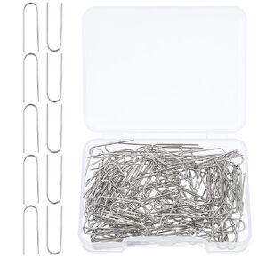 150pcs High Fire Wire for Ceramics,U-Shaped Nichrome Wire for Ceramics,High Temp Wire for Kiln Ceramic Ornaments,Glass Projects,Porcelain,Stoneware and Fusing in Glass,with Plastic Storage Box