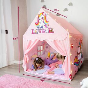 خيمة للأطفال خيام الأطفال الداخلية لداخل Casitas Para Niñas Para Jugar Playhouse للأطفال في الهواء الطلق خيام داخلي لخيمة الأطفال الصغار 3-5 أطفال يلعبون خيمة داخلية