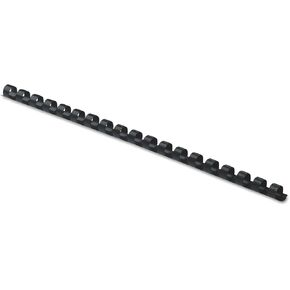 Fellowes 52507 Plastic Comb Bindings, 5/16-Inch ,21-40 Sht Capacity,100/PK,BK