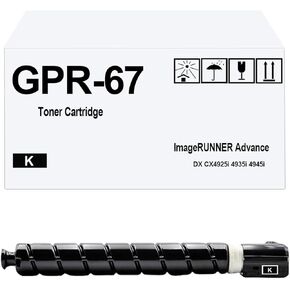 Remanufactured GPR-67 GPR67 Toner Cartridge Use for ImageRUNNER Advance DX 4925I 4935I 4945I Printers (1-Black)