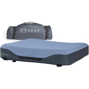 HEST Foamy Seat Cushion - Premium Comfort and Support on Any Surface - Temperature Resilient Foam - Waterproof Bottom for Camping