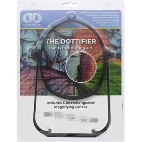 Diamond Dotz Dottifier Magnifier – Versatile Magnifying Glass Reading, Lightweight Magnifier Glasses for Close Work, and Durable Magnifying Glasses for Crafts