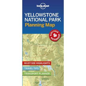 Lonely Planet Yellowstone National Park Planning Map