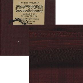 Hand Dyed Wool Saltbox Charm Pack 10 5-inch Squares PRI 6010