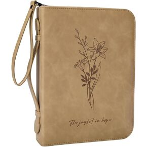 Bible Cases for Woman, Bible Cover Case for Women, Leather Bible Covers for Women, Pu Leather Bible Case, Large Bible Covers Case for Women