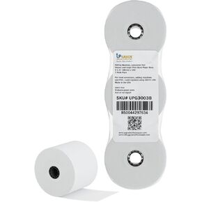 Upgrade Office Supply UPG3003B Adding Machine Rolls, 2-1/4" x 150 ft, 3-Pack, Bond Paper, USA