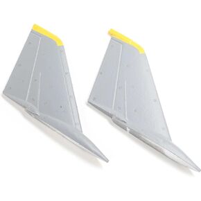 E-flite Vertical Fin Set F-14 Tomcat 40mm Twin EFL01454 Replacement Airplane Parts